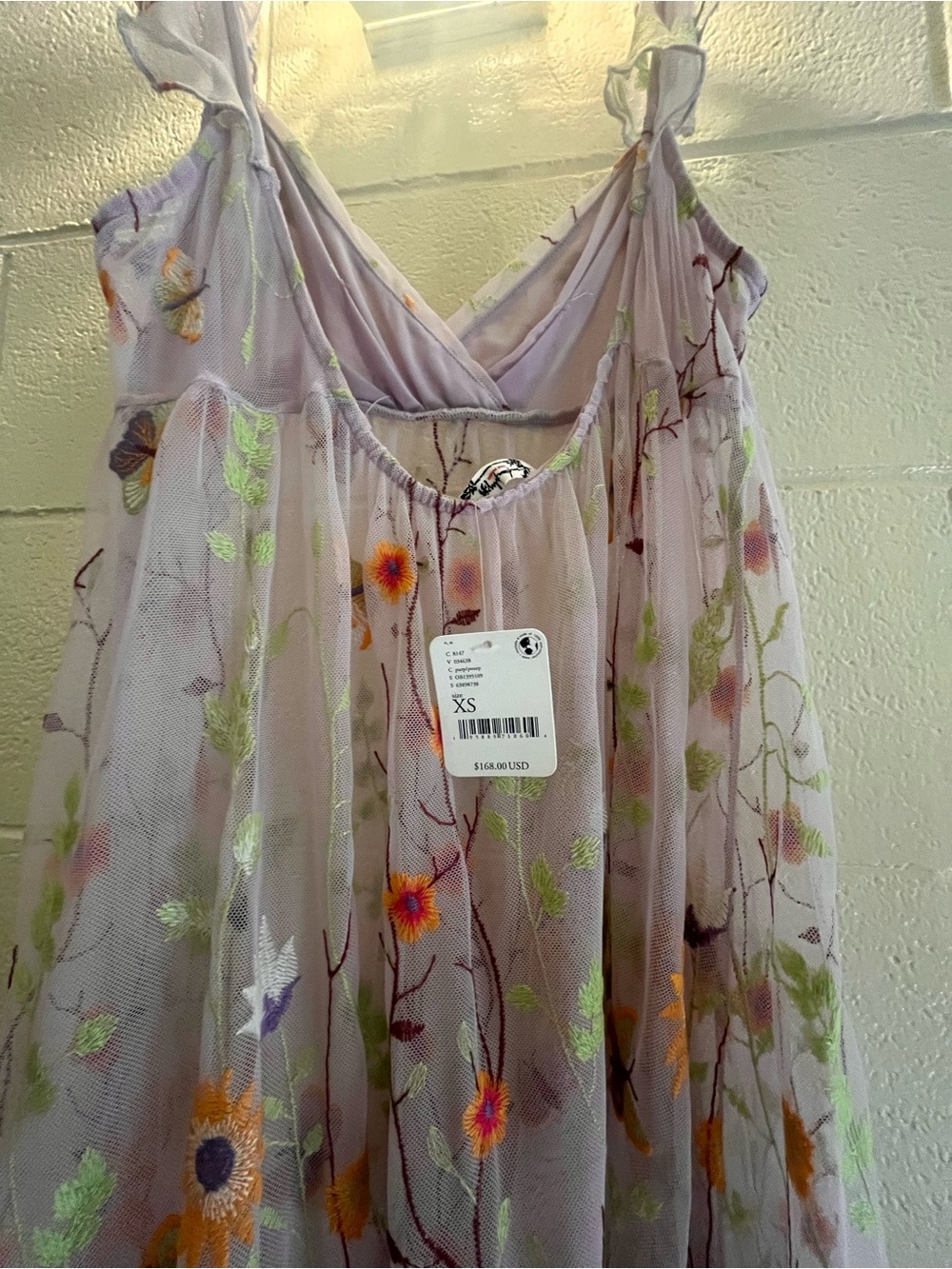 Free People Daphne Embroidered Slip - Picture 3 of 3